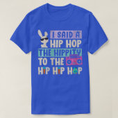 Ik zei dat ik de hippie moest overhelen. t-shirt (Design voorkant)