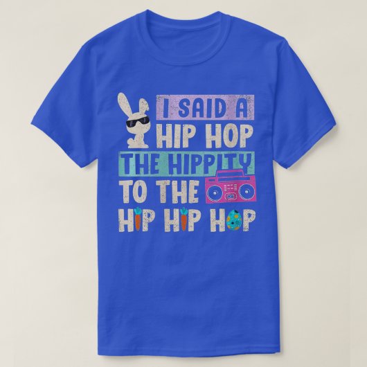 Ik zei dat ik de hippie moest overhelen. t-shirt (Design voorkant)