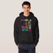 Ik zei dat je de hippie moest overhelen. hoodie (Voorkant volledig)