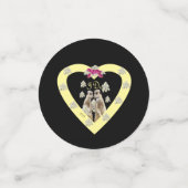 Ik zei de Meerkat op hun huwelijksdag... Confetti (Kleine voorkant)