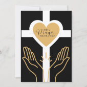 Ik zei een gebed voor u vandaag Kaart (Voorkant)