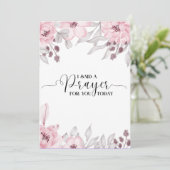 Ik zei een gebed voor u vandaag Kaart (Staand voorkant)