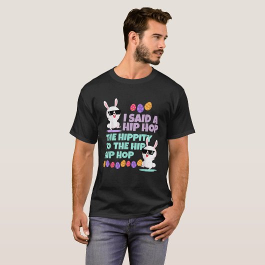 Ik zei een hippe hippity Toddler Baby T-shirt (Voorkant volledig)