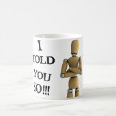 Ik zei het je al: Mok (Center)