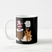 Ik zei het Schmidt House Fun Kerstman Koffiemok (Links)