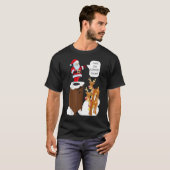 Ik zei het Schmidt House Fun Xmas Santa TShirt249 T-shirt (Voorkant volledig)