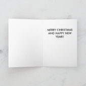 IK ZEI HET SCHMIDT HUIS FEESTDAGEN KAART (Binnen)