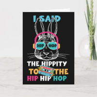 Ik zei hip de hippity om hip hip hop bunny grappig