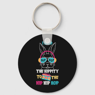 Ik zei hip de hippity om hip hip hop Bunny leuk te Sleutelhanger