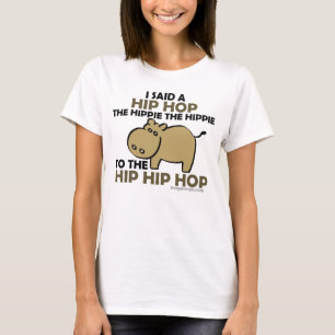 Ik zei Hip Hop Hippie Hippo T-shirt