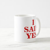 Ik zei ja Mok | Verloving Weddenschap Valentijnsda (Voorkant rechts)