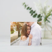 Ik zei Ja | Save the Date Briefkaart (Staand voorkant)