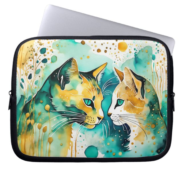 Ik zei je: laat het met rust laptop sleeve (Voorkant)