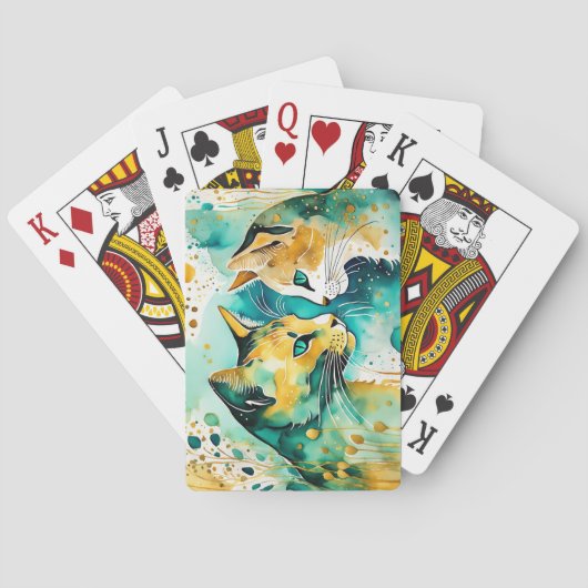 Ik zei je: laat het met rust pokerkaarten (Achterkant)