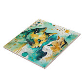 Ik zei je: laat het met rust tegeltje (Zijkant)