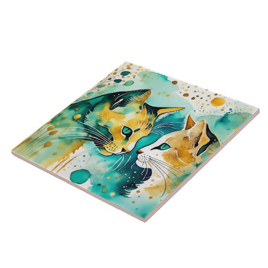 Ik zei je: laat het met rust tegeltje (Zijkant)