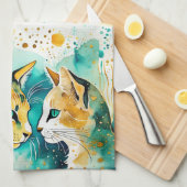 Ik zei je: laat het met rust theedoek (Quarter Fold)