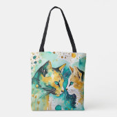 Ik zei je: laat het met rust tote bag (Achterkant)