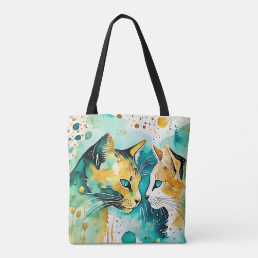 Ik zei je: laat het met rust tote bag (Achterkant)