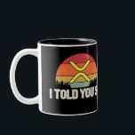 IK ZEI JE ZO XRP - XRP cryptogeld Tweekleurige Koffiemok<br><div class="desc">Het tonen van ondersteuning voor uw favoriete cryptocurrency is nog nooit zo eenvoudig geweest. Dit is het perfecte cadeau voor alle bitcoin-liefhebbers, investeerders, mijnwerkers, btc-liefhebbers, handelaren en iedereen die geïnteresseerd is in cryptocurrency. Show je trots op deze technologie met dit coole cadeau. Maakt een geweldig cadeau voor elke vakantie, inclusief...</div>