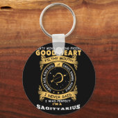 Ik zei nooit dat ik perfect was... ik ben een sekt sleutelhanger (Voorkant)