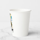 Ik zei tegen kanker dat hij moest buzz off papieren bekers (Achterkant)