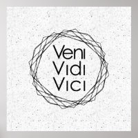 Ik zei: "Veni, Vidi, Vici"