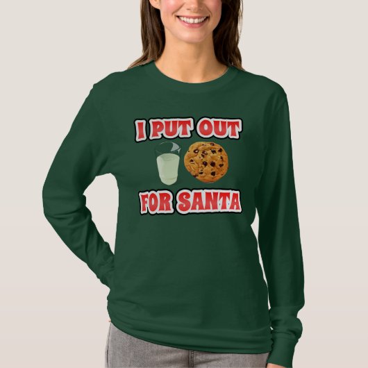 IK ZEI VOOR SANTA T-SHIRT (Voorkant)