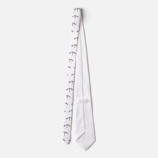 Ik zelf en ik Typografie Stropdas (Achterkant)