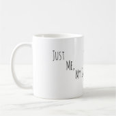 Ik zelf en mijn kat koffiemok (Links)