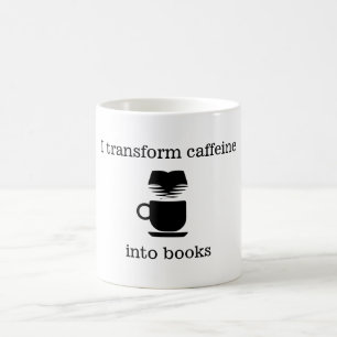 Ik zet cafeïne om in de Mok Boeken