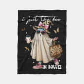Ik zet de boe in Boujee Fleece Deken (Voorkant)