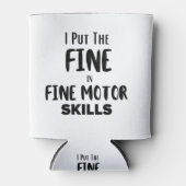 Ik zet de boete in 'Fine Motor Skills' Blikjeskoeler (Voorkant)