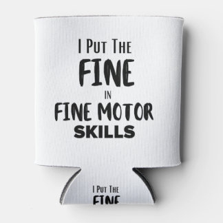 Ik zet de boete in 'Fine Motor Skills' Blikjeskoeler