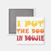 Ik zet de Boo in Bougie Magneet (Voorkant / Achterkant)