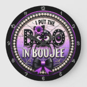 Ik zet de Boo in Boujee Grote Klok (Voorkant)