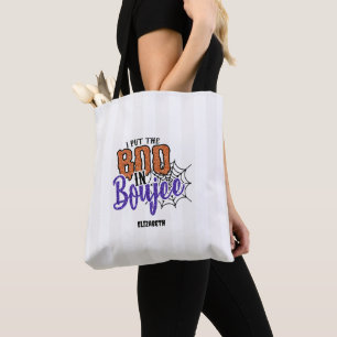 Ik Zet de Boo in Boujee Halloween Bachelorette Tote Bag