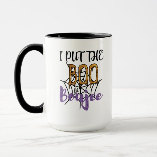 Ik zet de Boo in Boujee Mok (Links)