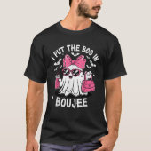 Ik zet de Boo in Boujee T-shirt Fancy Ghost Hallow (Voorkant)