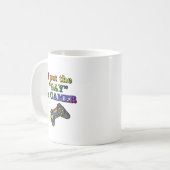 Ik zet de GAY in Gamer Koffiemok (Voorkant links)