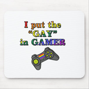 Ik zet de GAY in Gamer Muismat