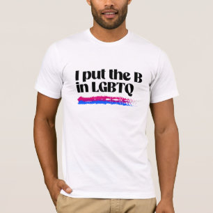 Ik zet de H in LGBTQ T-shirt