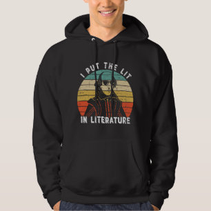 Ik Zet De Lichten Aan In Literatuur - Grappige Wil Hoodie