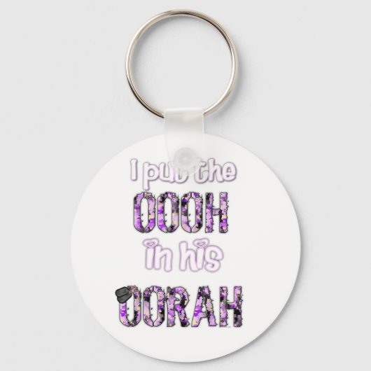 Ik zet de OOH in zijn OORAH Sleutelhanger (Voorkant)