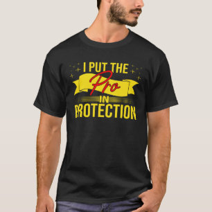 Ik zet de Pro Protection in de verkoop van de gezi T-shirt