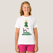 Ik zet de Rince in Princess Blond Hair Irish T-shirt (Voorkant volledig)