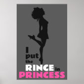 Ik zet de Rince in Princess Irish Dance Poster (Voorkant)