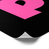 Ik zet de Rince in Princess Irish Dance Poster (Hoek)