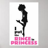 Ik zet de Rince in Princess Irish Dance Poster (Voorkant)