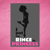 Ik zet de Rince in Princess Irish Dance Poster